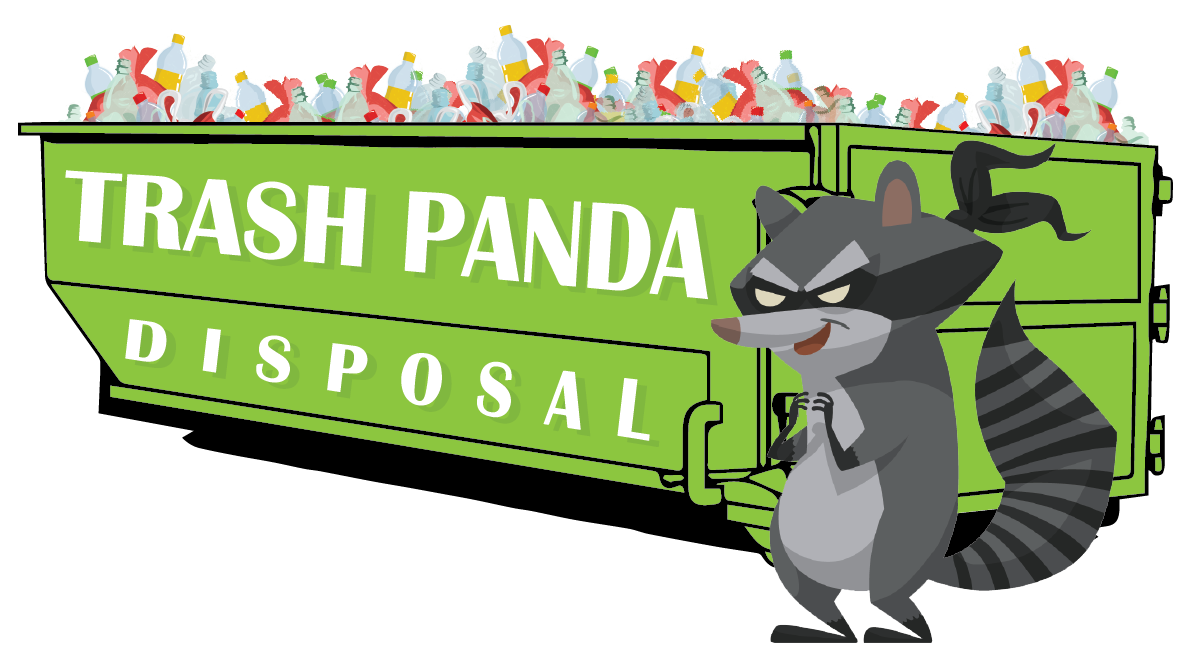 Professional waste and junk removal with our container bins Trash Panda Disposal and Roll-off Services